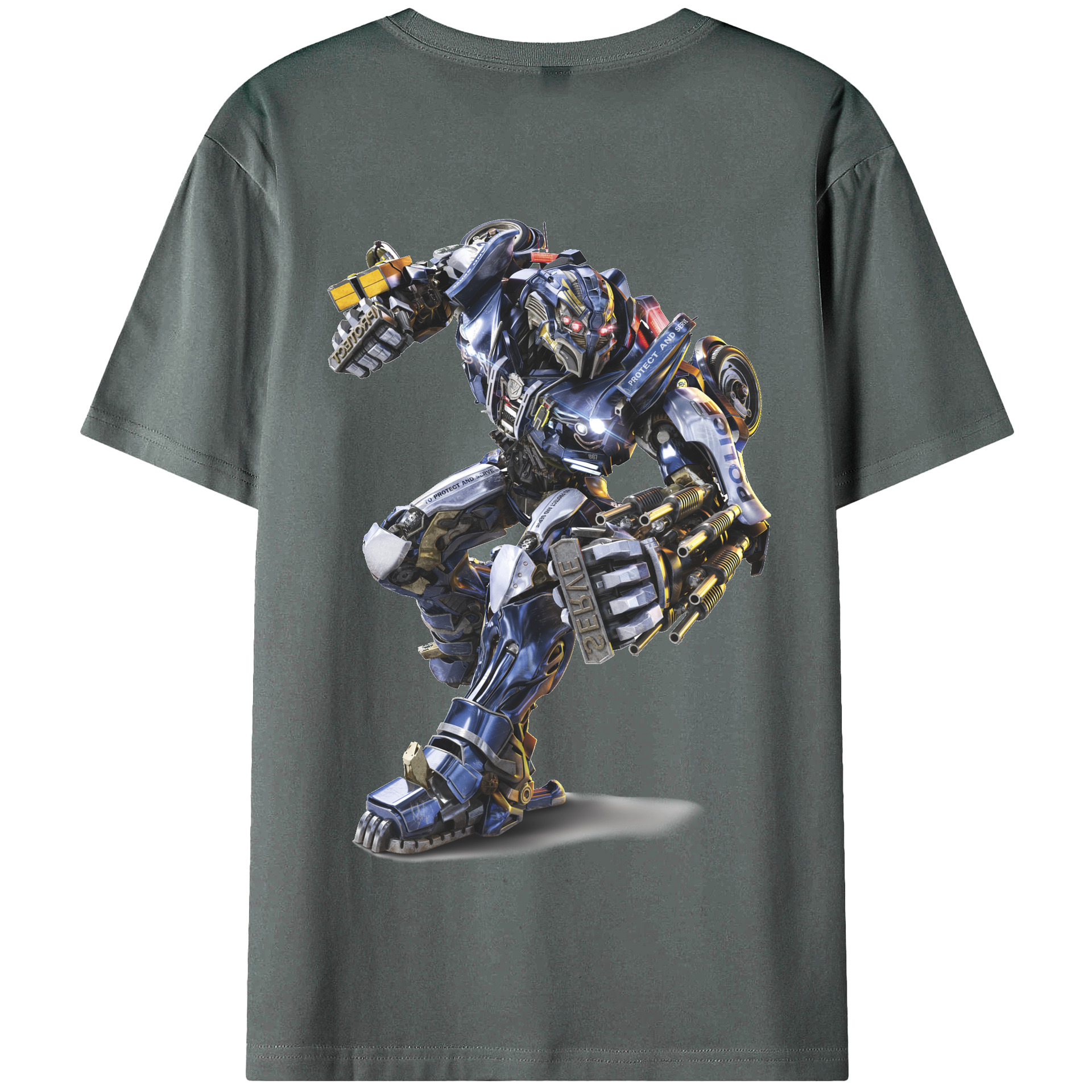 （画像用）  綿100％半袖Tシャツ（背面プリント）
